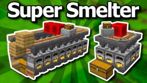 How To Build A Super Smelter In Minecraft - Large