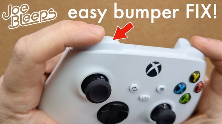 How to fix broken bumpers on Xbox Series S or