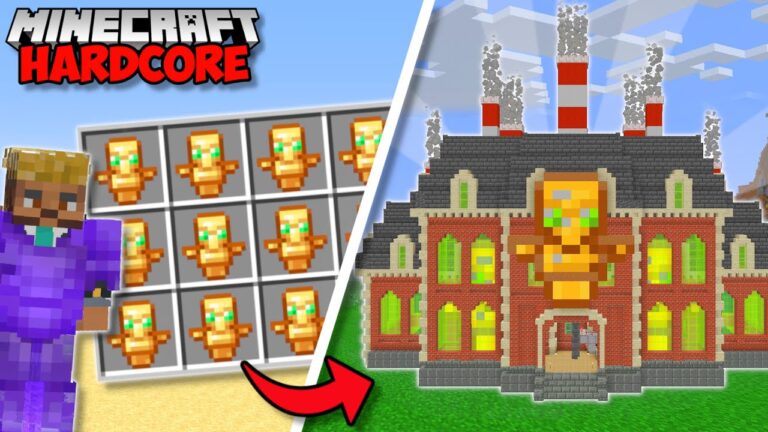 I Built A TOTEM FACTORY in Minecraft Hardcore (#110)
