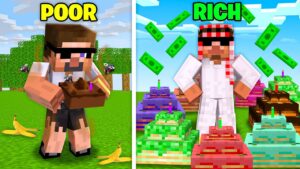 I Opened a Cake Shop with Villager in Minecraft..