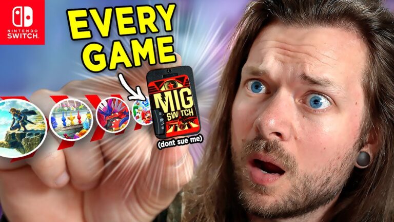 I have EVERY Nintendo Switch Game on ONE CART... (don't