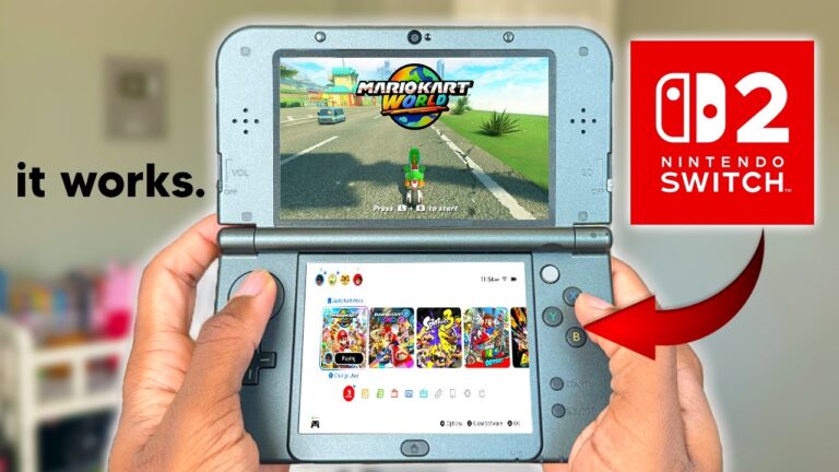 I turned my 3DS into a Nintendo Switch 2…
