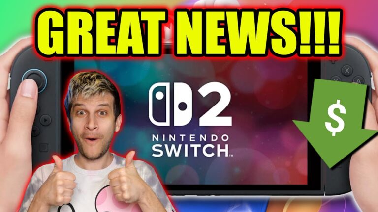 IMPORTANT INFO REVEALED: Nintendo Switch 2 GREAT NEWS Just Dropped!!