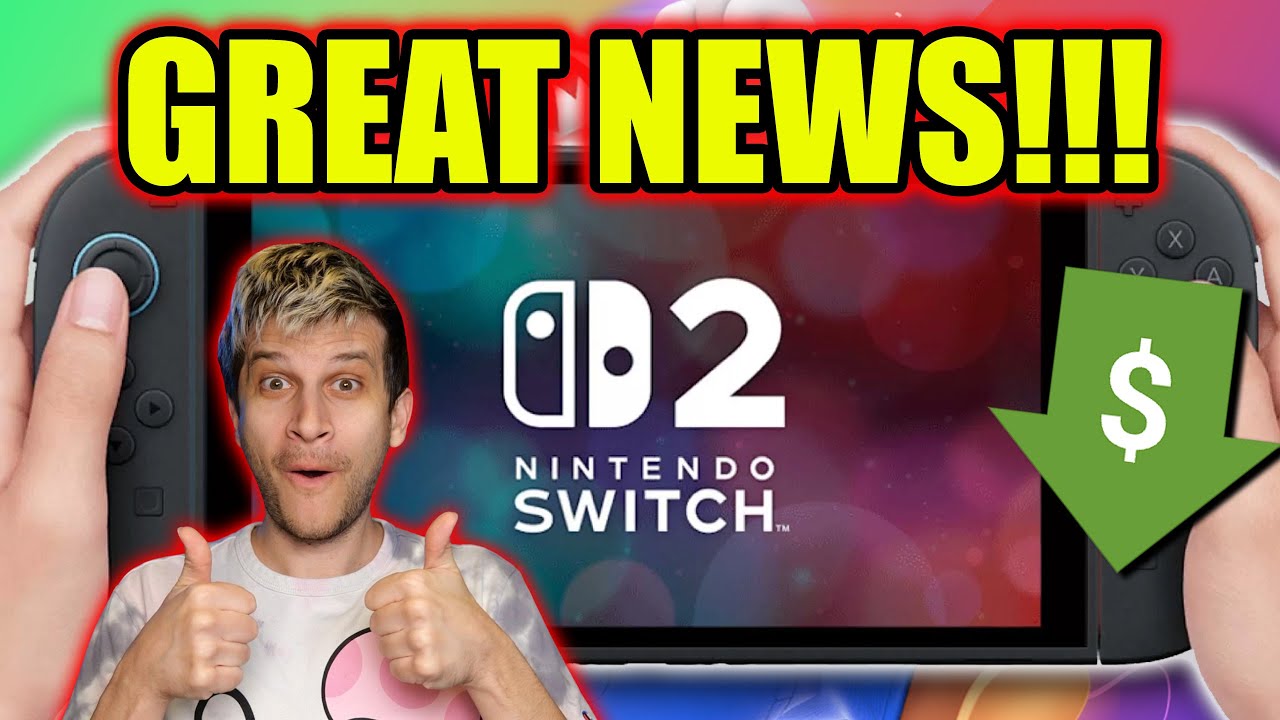 IMPORTANT INFO REVEALED: Nintendo Switch 2 GREAT NEWS Just Dropped!!