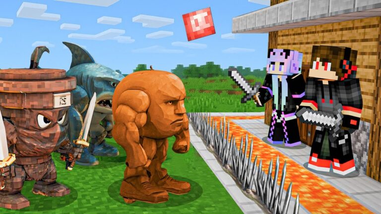 ITALIAN BRAINROT BOSS vs SAFEST SECURITY BASE In Minecraft!