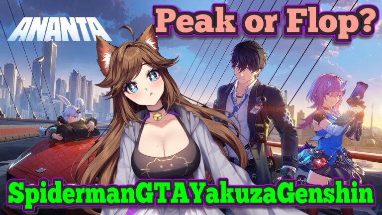 [It's SpidermanGTAYakuzaGenshin] ANANTA Gameplay Trailer Reaction