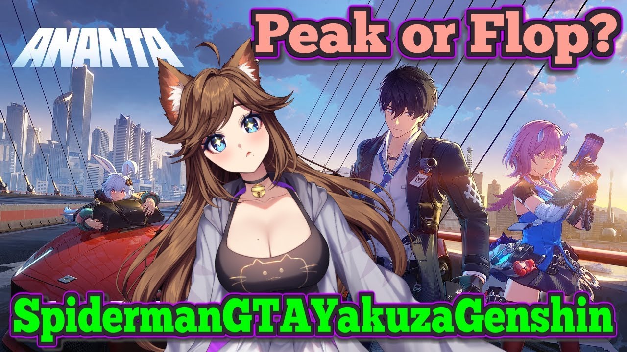 [It's SpidermanGTAYakuzaGenshin] ANANTA Gameplay Trailer Reaction