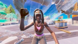 MICHONNE SKIN | Solo Gameplay (Fortnite Battle Royale)