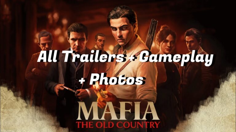 🔥Mafia: The Old Country, All Trailers and New Gameplay Screens
