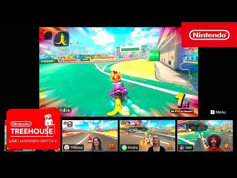 Mario Kart World – Knockout Tour & GameChat Gameplay –