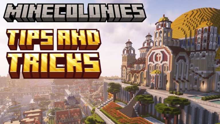 Minecolonies - Tips And Tricks