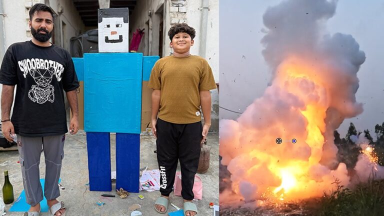 Minecraft Ravan Jala Diya