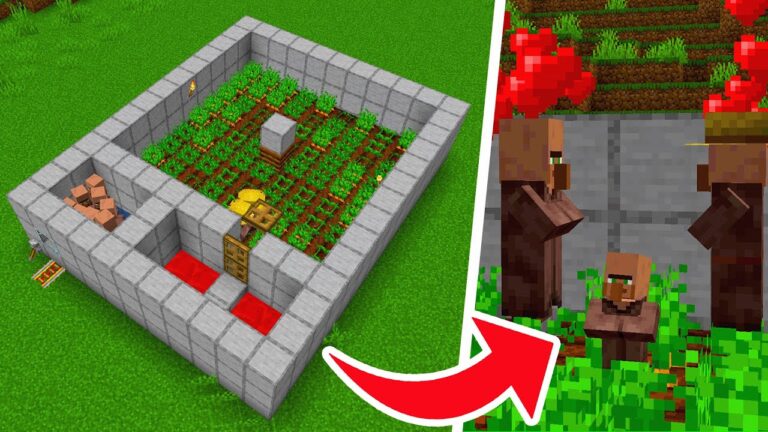 Minecraft Villager Breeder Farm 1.21.8+ - BEST DESIGN
