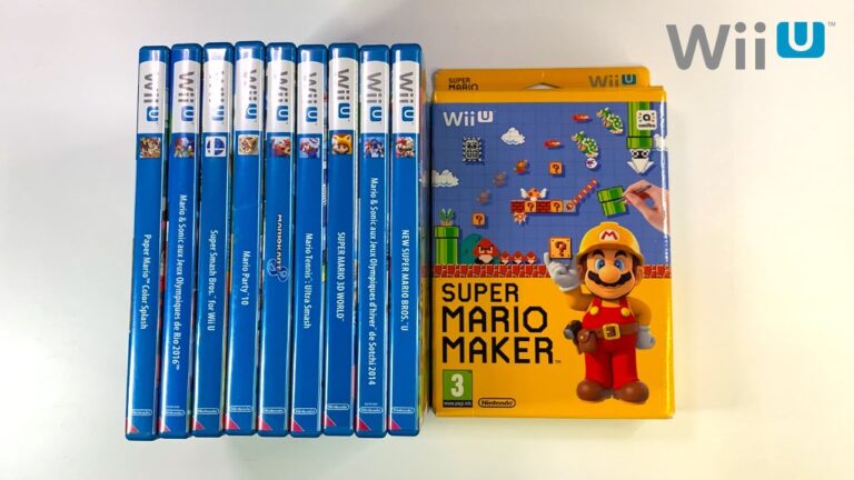 My Mario Games Collection (Nintendo Wii U Game Discs)