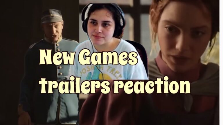 NEW GAMES TRAILERS #gametrailers #gamingreactions