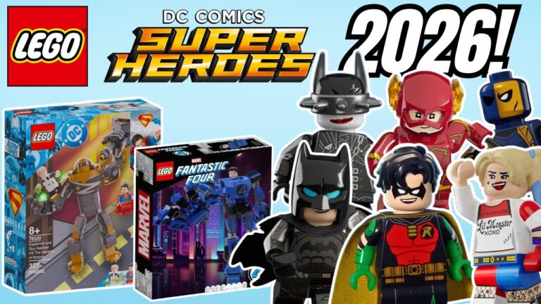 NEW LEGO DC 2026 Set Info UPDATE! + Upcoming LEGO