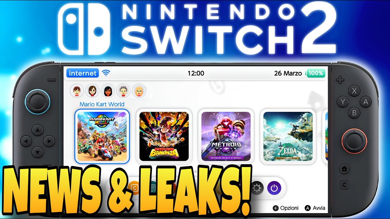 NEW Nintendo Switch 2 News & Leaks Just Dropped!