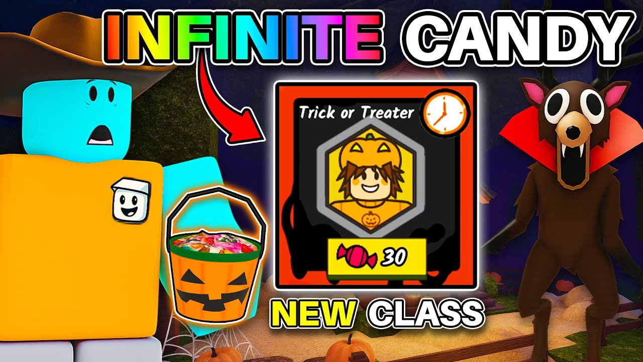 NEW Trick or Treater Class is OP in 99 Nights