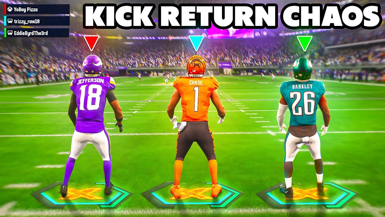 New Kick Return Chaos Mode Comes to Madden 26!
