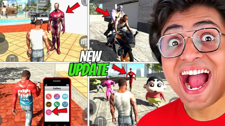 New Update in INDIAN BIKE DRIVING 3D😱 Superhero NPC