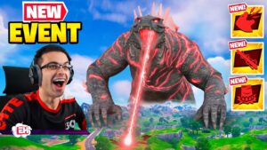NickEh30 reacts to Godzilla in Fortnite!