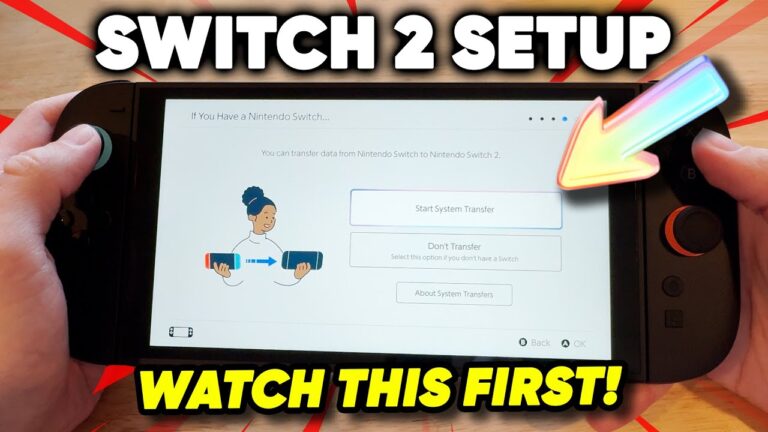 Nintendo Switch 2 Setup — Do This FIRST! Everything You