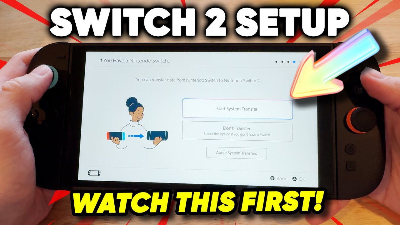 Nintendo Switch 2 Setup — Do This FIRST! Everything You