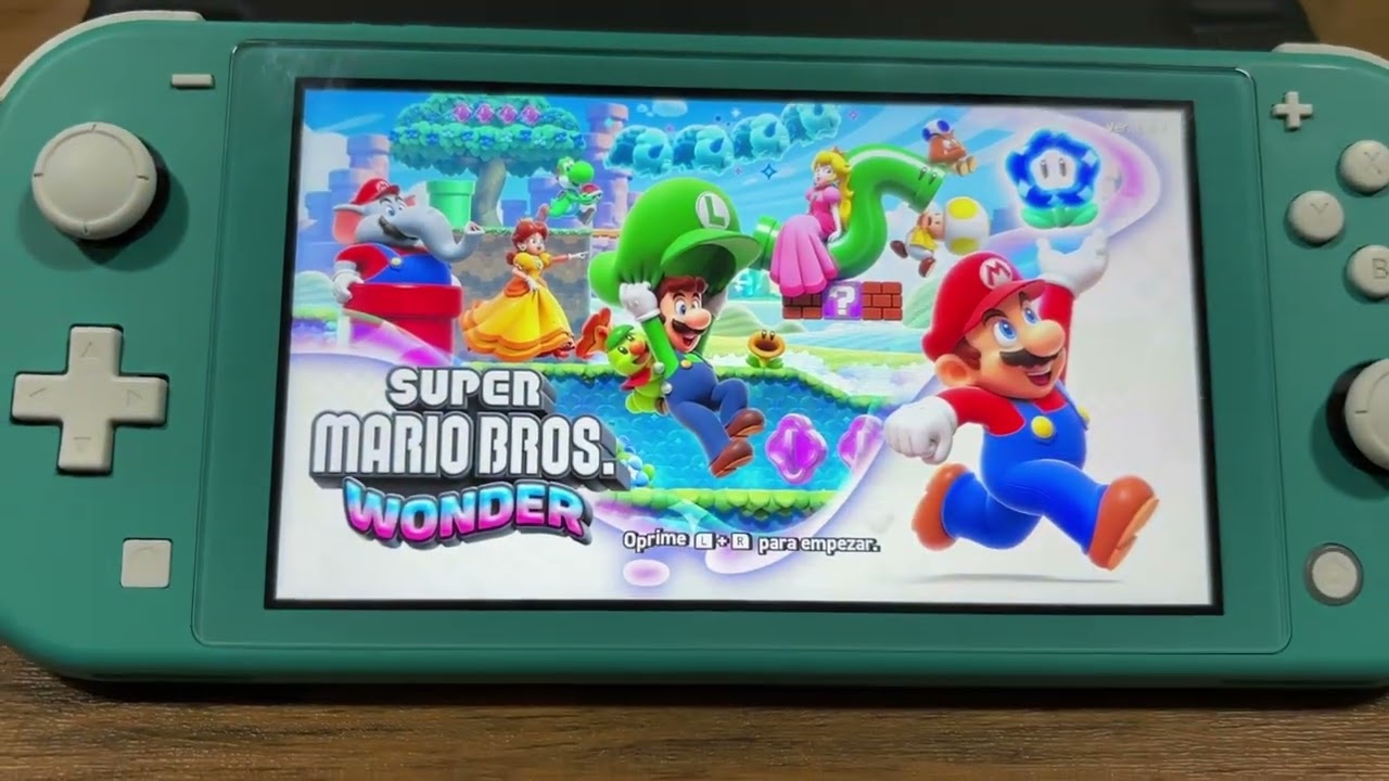 Nintendo Switch lite magia 256gb video de funcionamiento