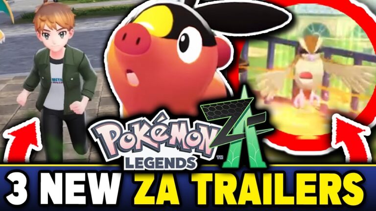 POKEMON NEWS! 3 NEW LEGENDS ZA PROMOTIONAL TRAILERS! NEW GAMEPLAY,