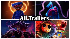 Poppy Playtime - ALL TRAILERS : Chapter 1,2,3,4 – Official