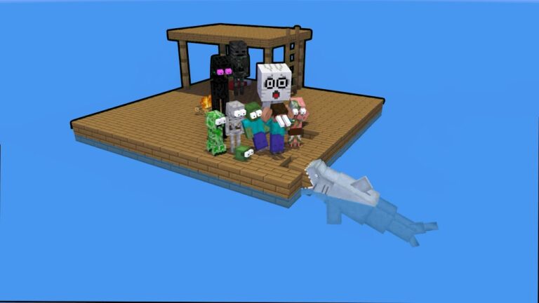 RAFT SURVIVAL | Minecraft Animation