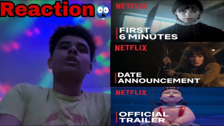 Reacting to One Piece, Stranger Things, Wednesday, and Squid Game