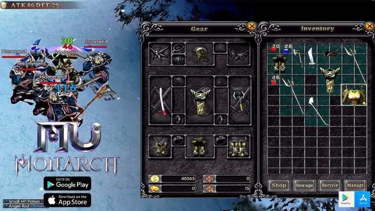 Retro Fantasy MMORPG Mobile Game! - 2025 MU MONARCH SEA