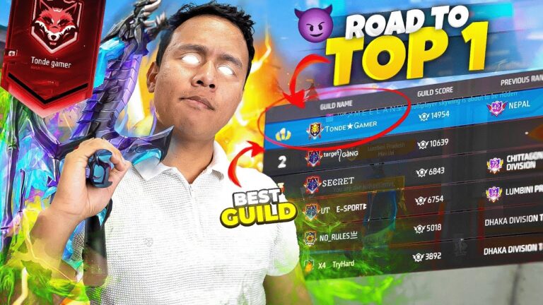 Road to Top 1 in Guild War ✌ My First