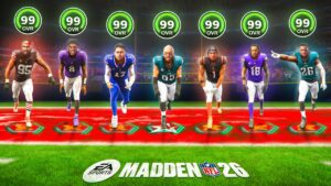 Scoring a 99 Yard TD with Every 99 Overall in