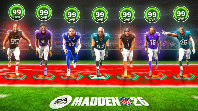 Scoring a 99 Yard TD with Every 99 Overall in