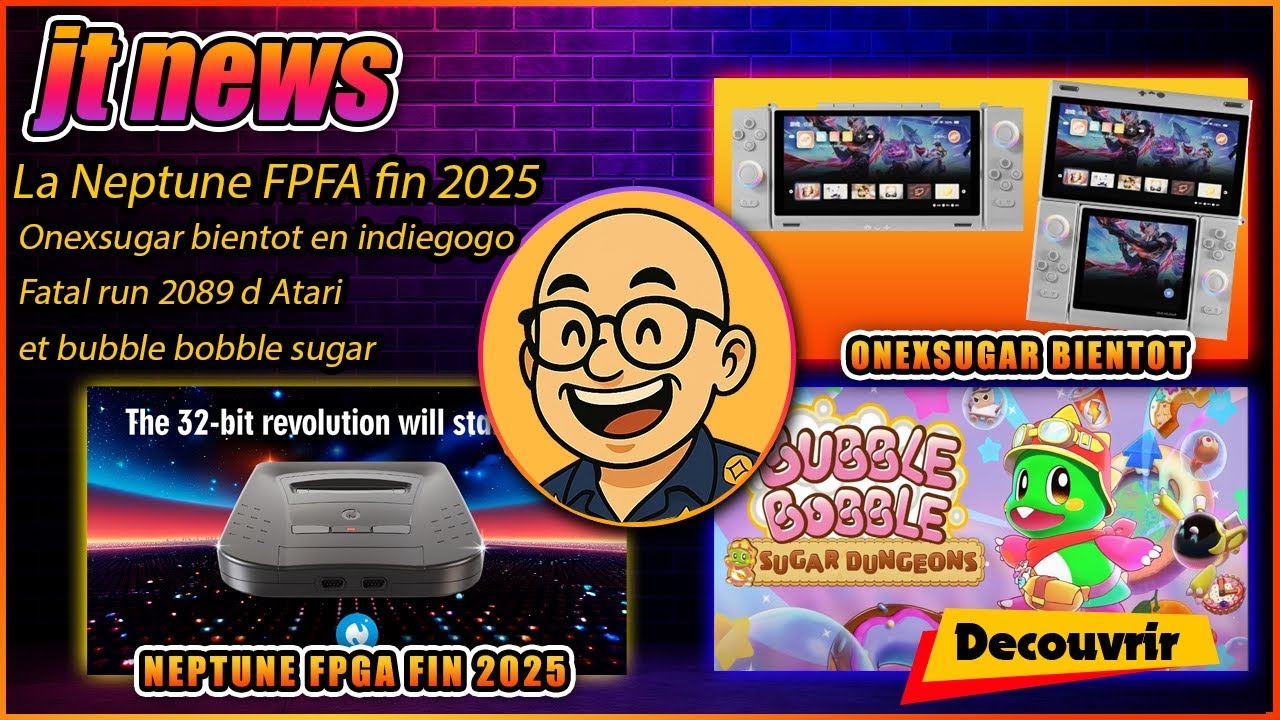 Sega Neptune FPGA fin 2025 ! Onexsugar DS + 2