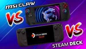 Steam Deck Oled VS MSI Claw Gaming Performance Tested, The