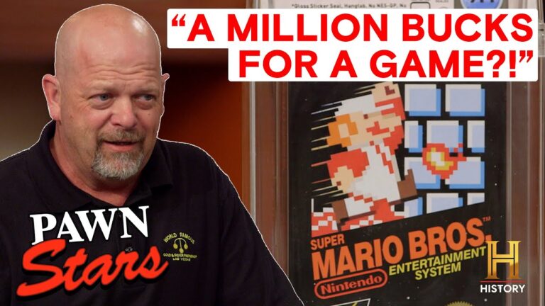 TOP 4 SUPER RARE NINTENDO GAMES | Pawn Stars