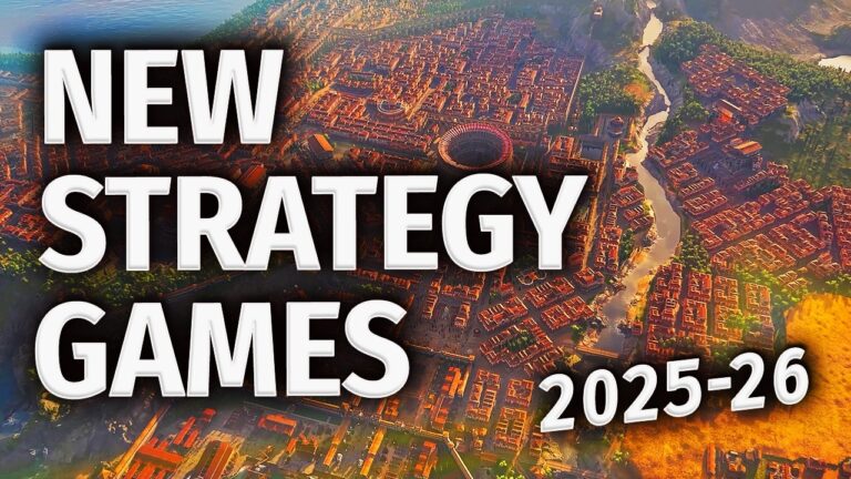 TOP NEW Upcoming Strategy Games 2025 & 2026!