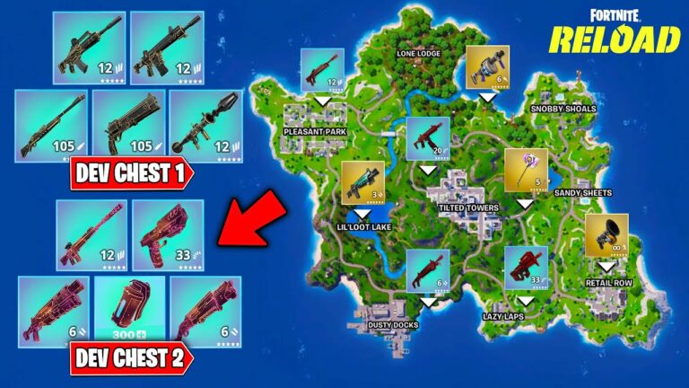 The NEW HUGE FORTNITE RELOAD Update! (New Dev Chests &