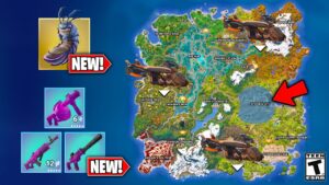The NEW HUGE FORTNITE Update! (Exotics, Choppa's & NEW POI)