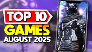 Top 10 BEST NEW Mobile Games August 2025 iOS &