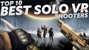 Top 10 BEST VR SOLO FPS SHOOTERS Games 2024! Meta