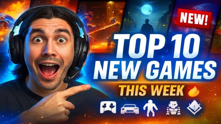 Top 10 New Games You Can't Miss This Week!