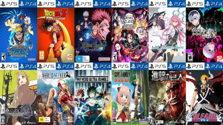 Top 25 Best Anime Games for PlayStation 4 and PlayStation