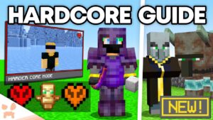 ULTIMATE MINECRAFT HARDCORE GUIDE - Best Farms, Survival Hacks, Secret