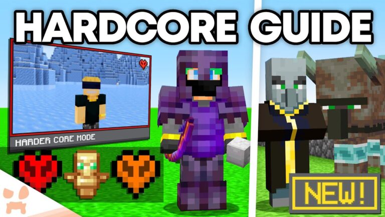 ULTIMATE MINECRAFT HARDCORE GUIDE - Best Farms, Survival Hacks, Secret