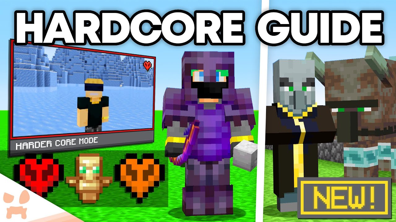 ULTIMATE MINECRAFT HARDCORE GUIDE - Best Farms, Survival Hacks, Secret