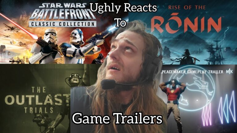 Ughly REACTS To Game Trailers!
